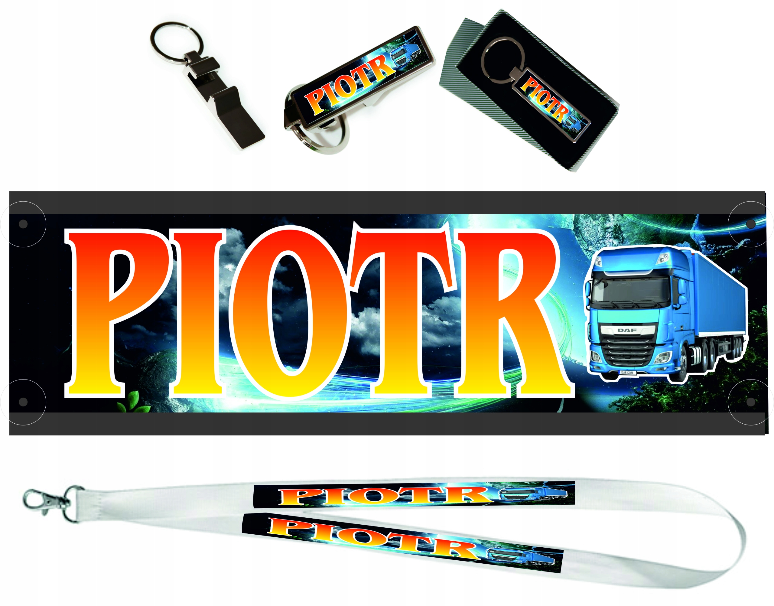 LED name boards 50X14 LED truck COLOR SET