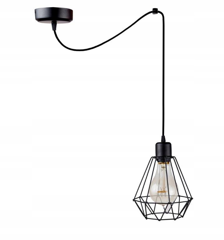 

Lampa Pająk Wisząca Led Loft Edison Spider Diament