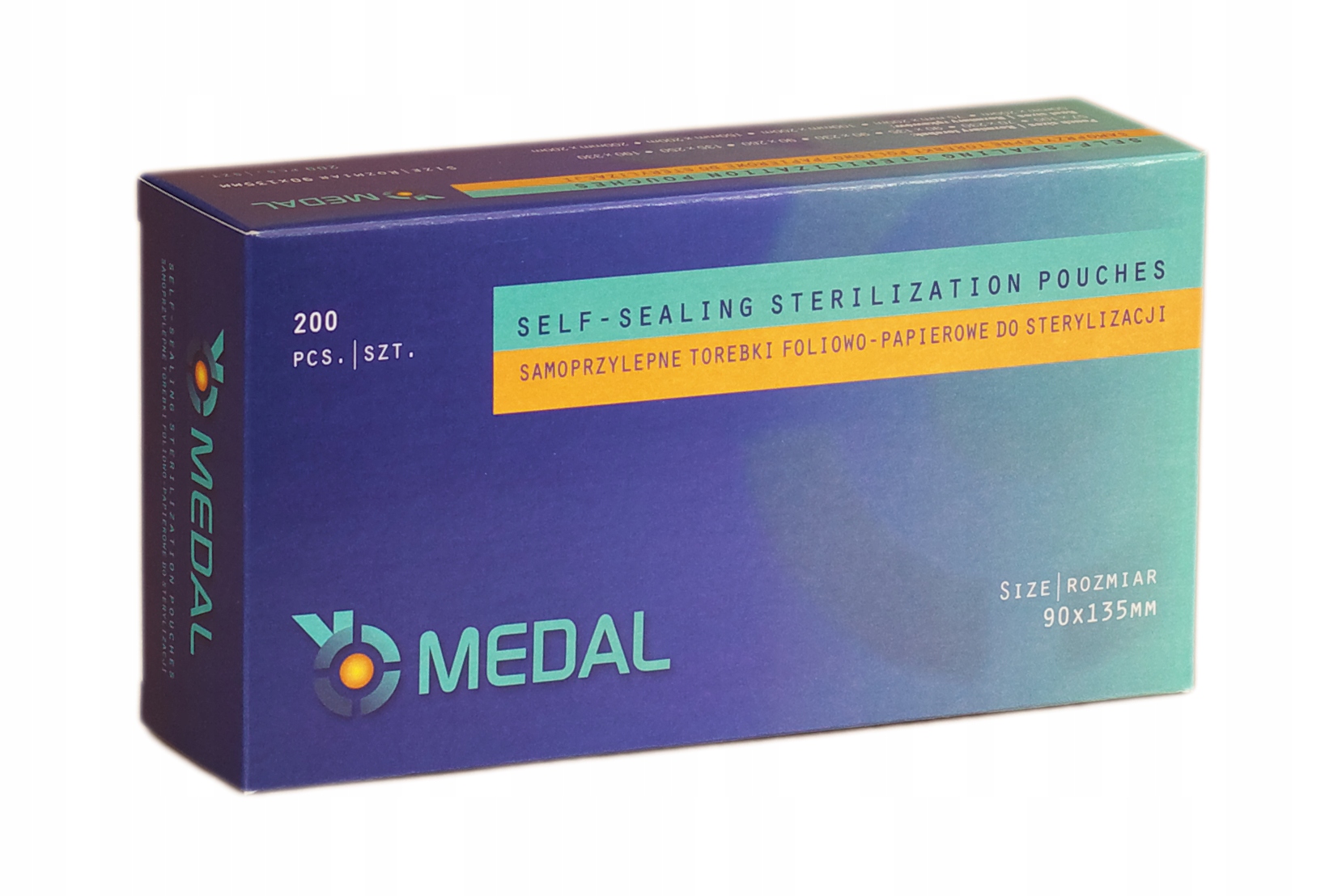 

Torebki Do Sterylizacji Medal 90 x 135 mm 200 szt