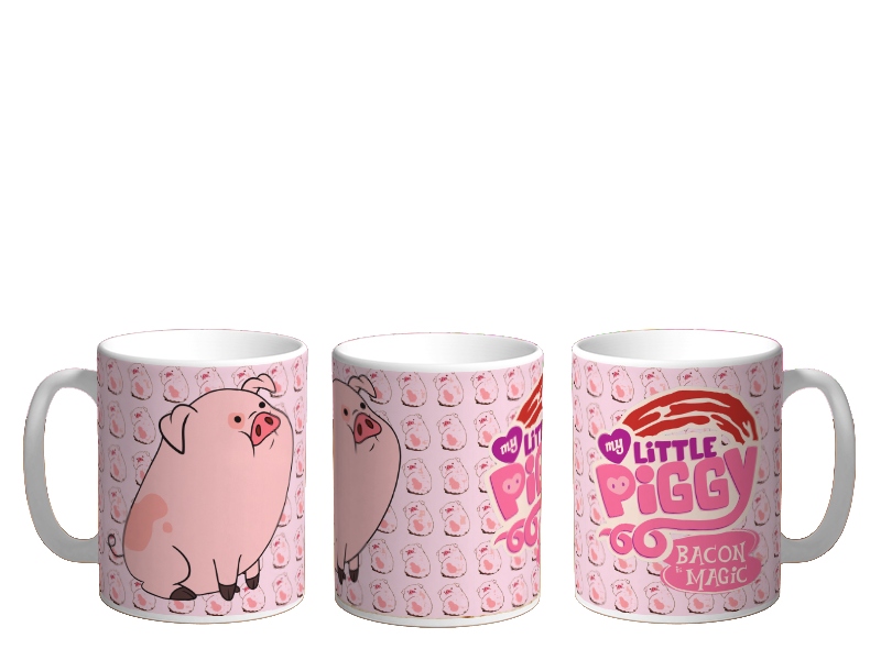 

Kubek Świnka Piggy v8 My Little Piggy Bacon Magic