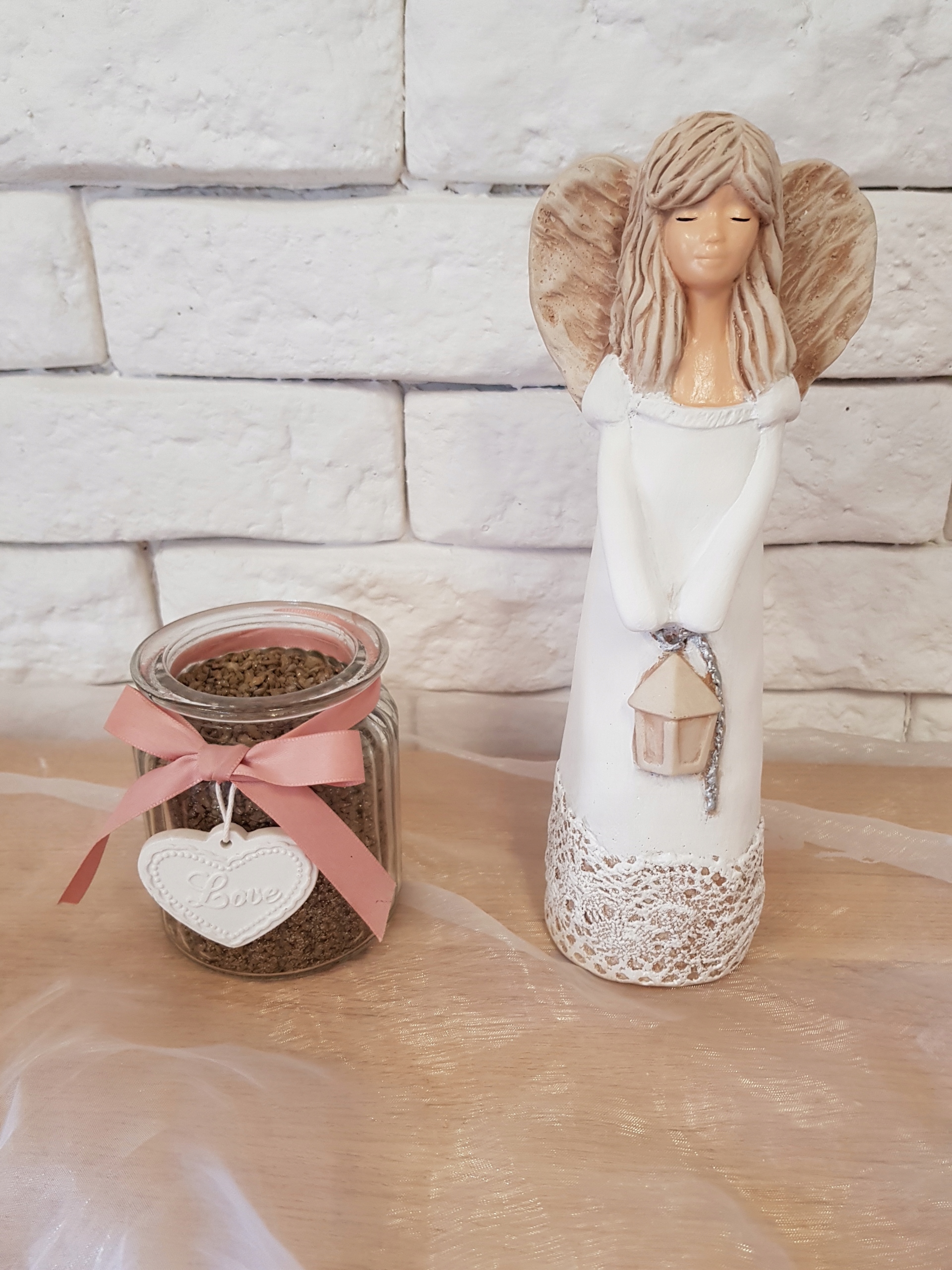 ANIOŁEK FIGÓRKA UPOMINEK PAMIĄTKA KOMUNI ŚWiĘTEJ Producent inna