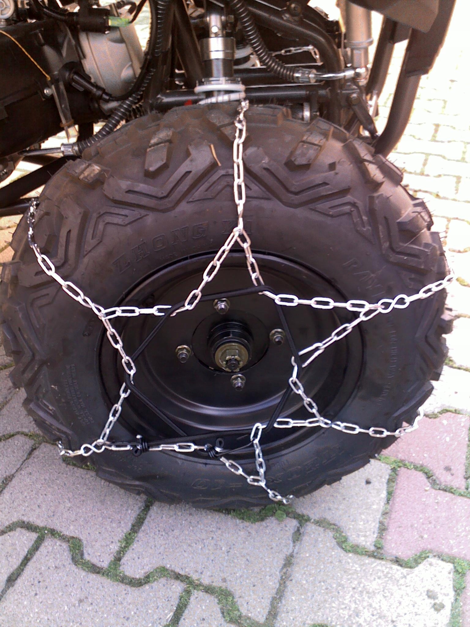 Ланцюги протиковзання quad колесо 20x7-10 Повний комплект