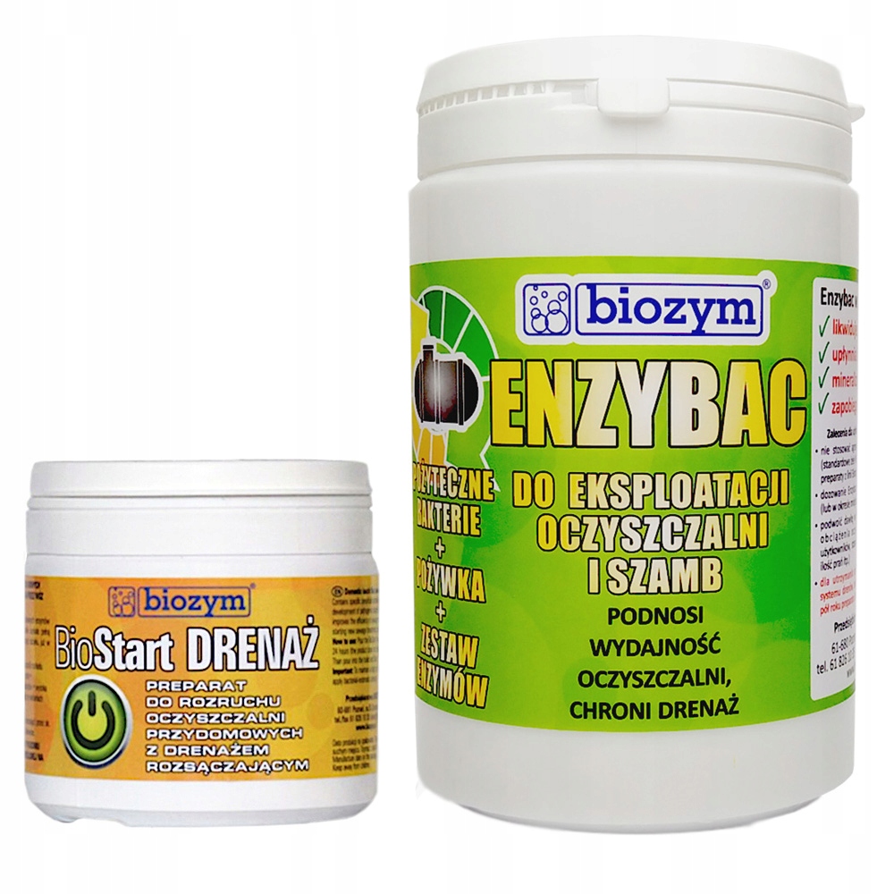 

Bakterie startowe Biostart Drenaż Enzybac 1 kg
