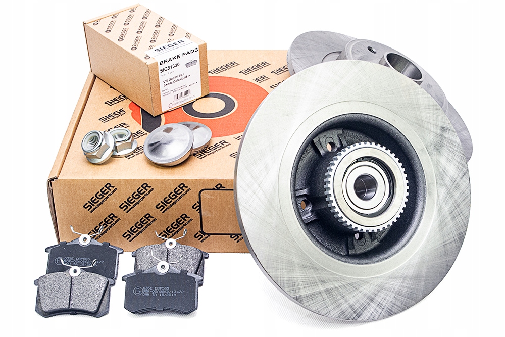 Диски підшипник колодки задній Renault MEGANE SCENIC і