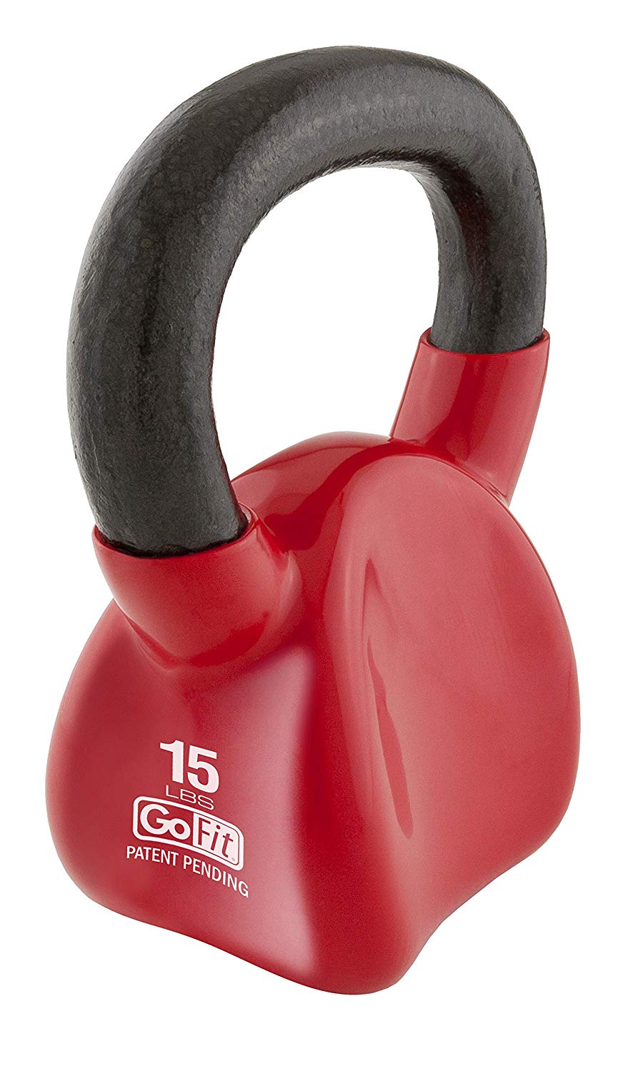 

Kettlebell 6,8kg GoFit Hantel Kula płyta