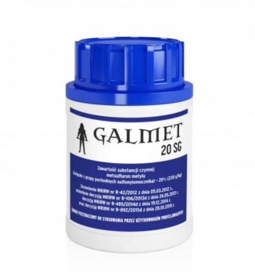 

Galmet 20 Sg 50g Chwastobójczy Zboża jare ozim