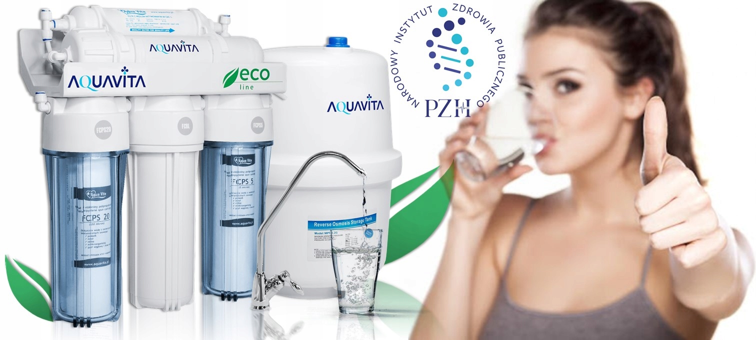FILTR WODY ODWRÓCONA OSMOZA DO KUCHNI RO5 + WKŁADY Kod producenta AVRO5+