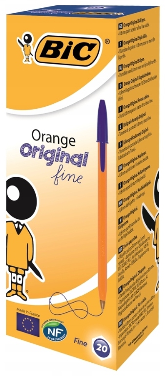 

Długopis Atramentowy Bic Orange Niebieski 20szt