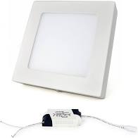 

Panel Led natynkowy kwadrat 12W Neutralny plafon