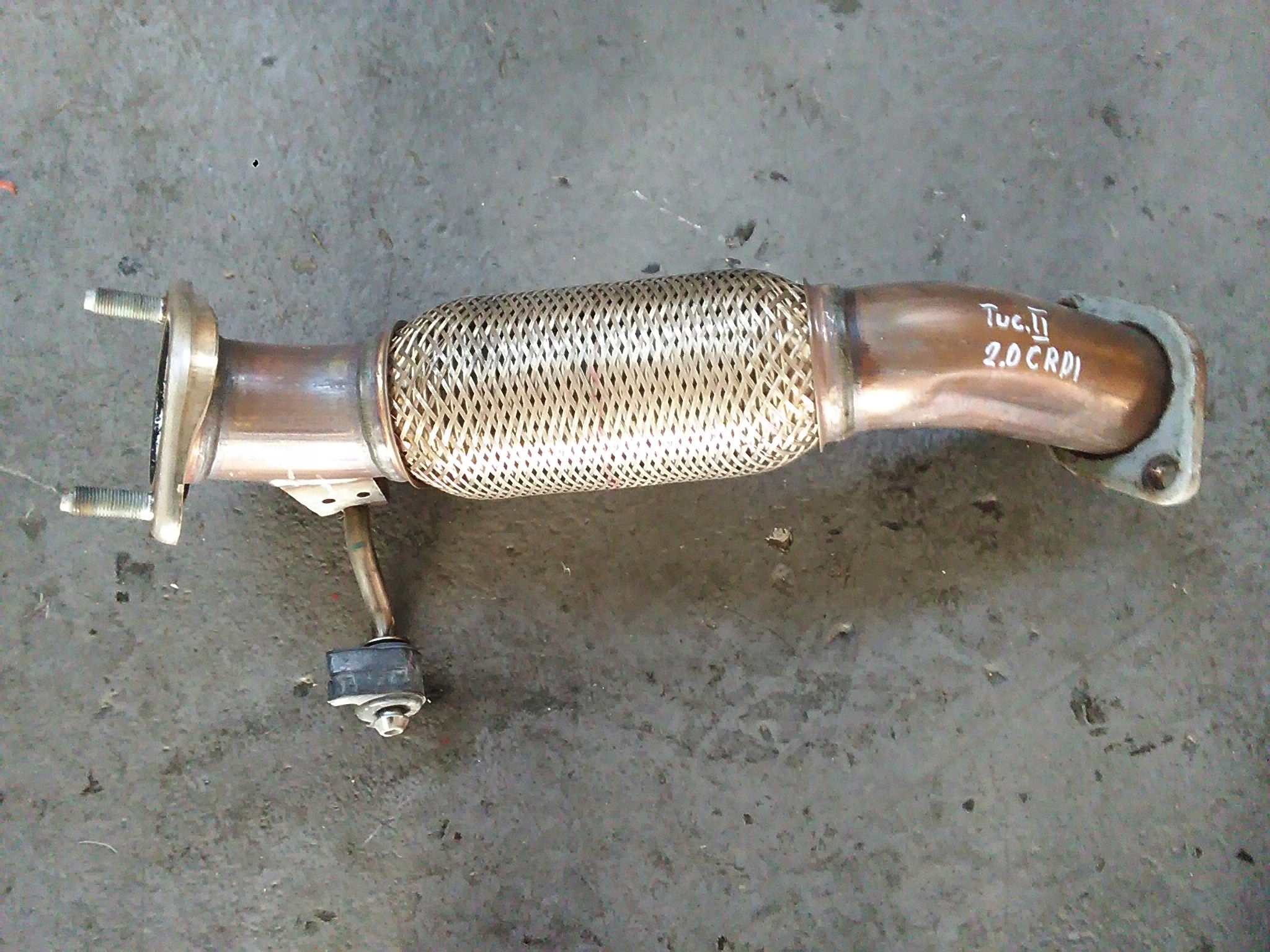 HYUNDAI TUCSON II 2015 2.0CRDI TŁUMIK SIATKA DRGAŃ