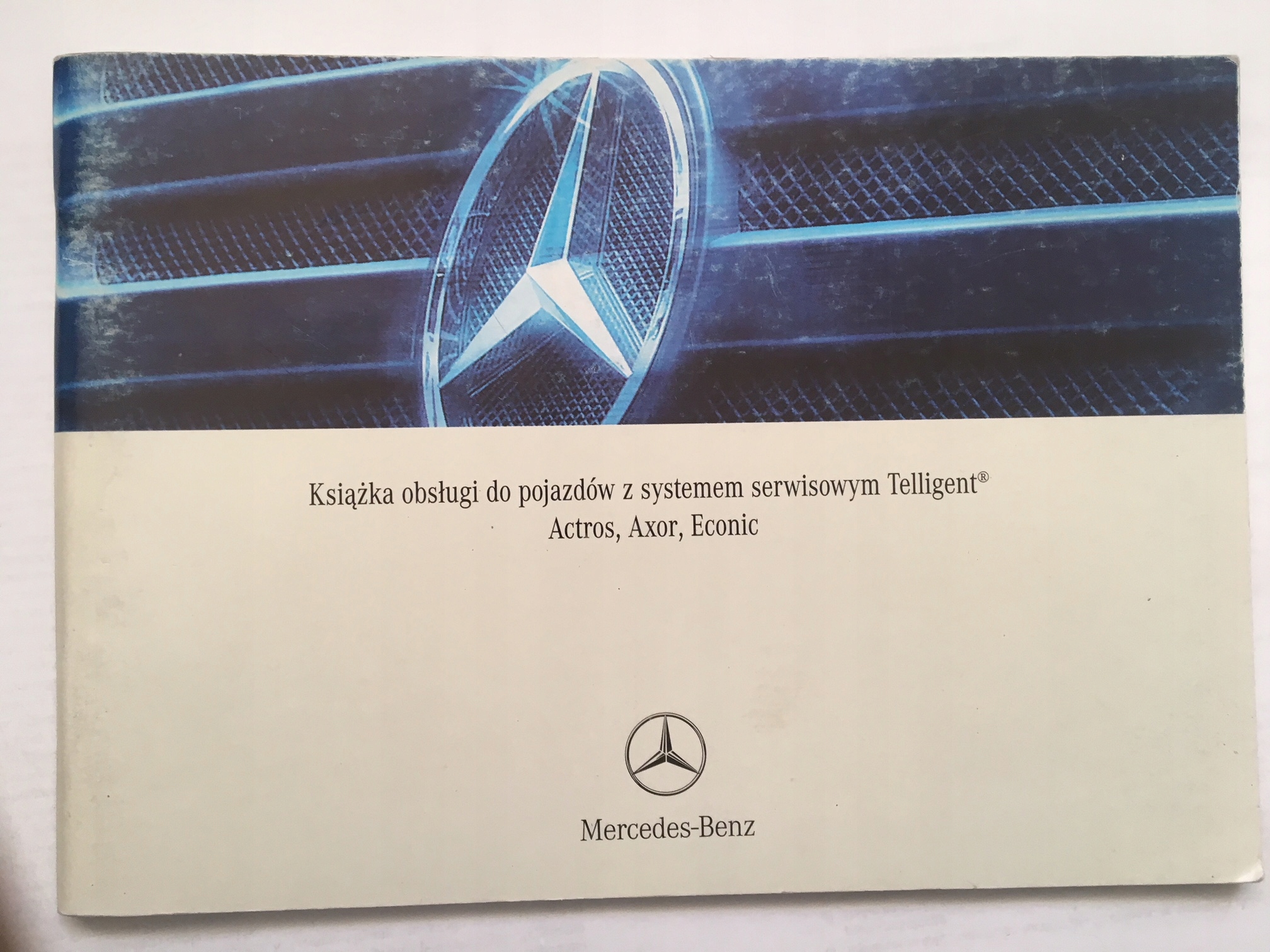 Mercedes ACTROS AXOR ECONIC сервисная книга 2007