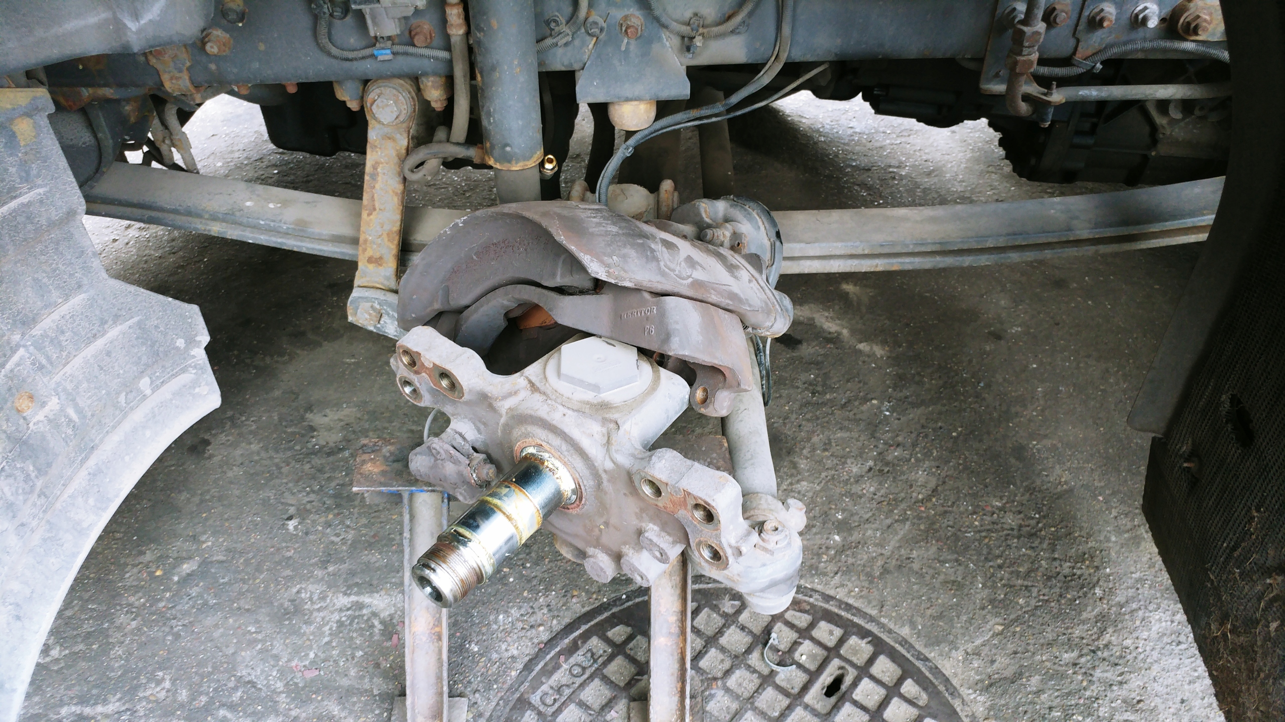 PREMIUM DXI BELKA OŚ + ZWROTNICE ZWROTNICA