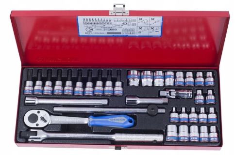 Nástavce Račňa 3/8 6-19 mm Predlžovacie Nástavce 12-HRAN Bit Torx King Tony 3034MR
