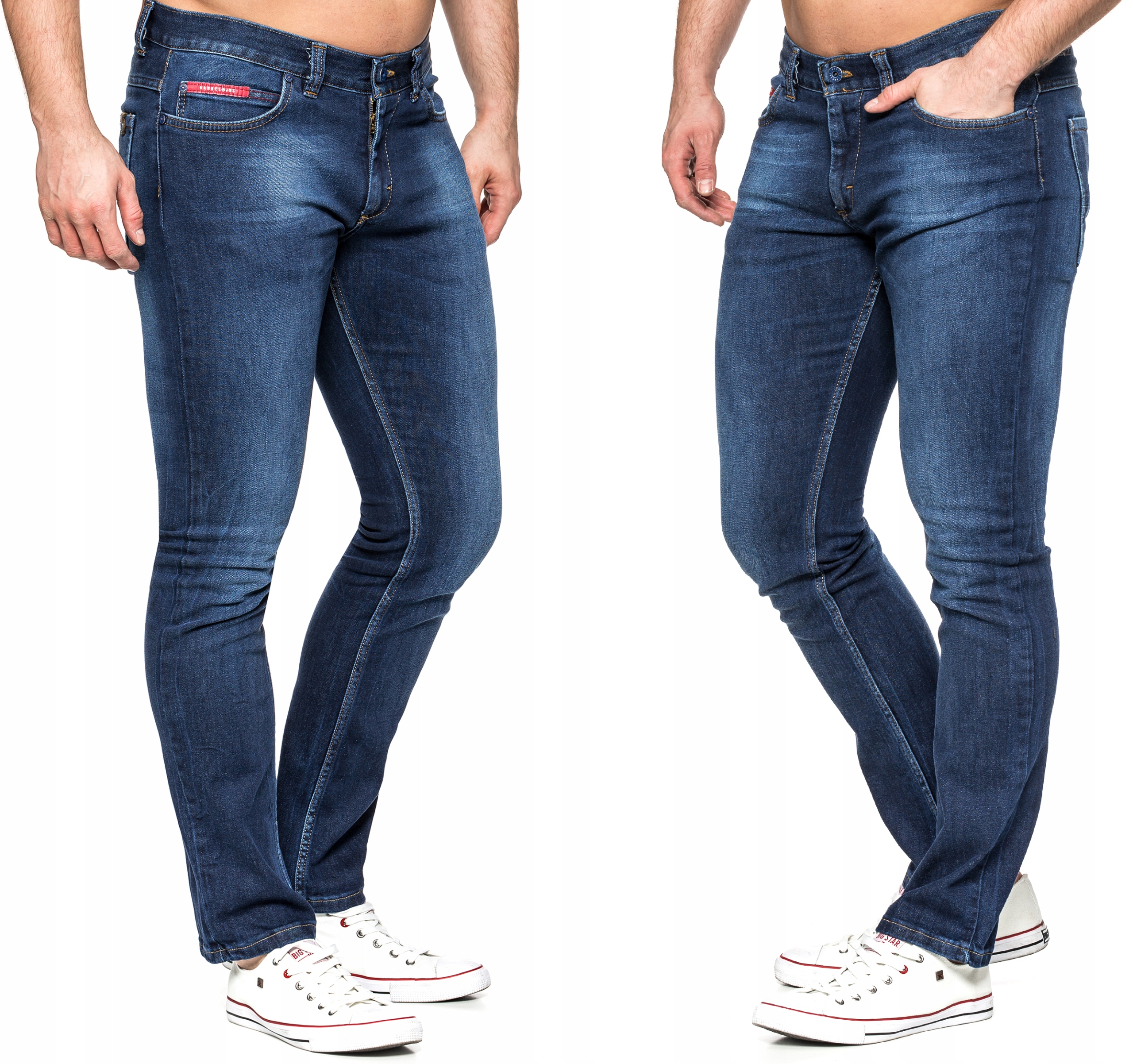 SPODNIE MĘSKIE VANKEL JEANS 627R - 86CM/L32