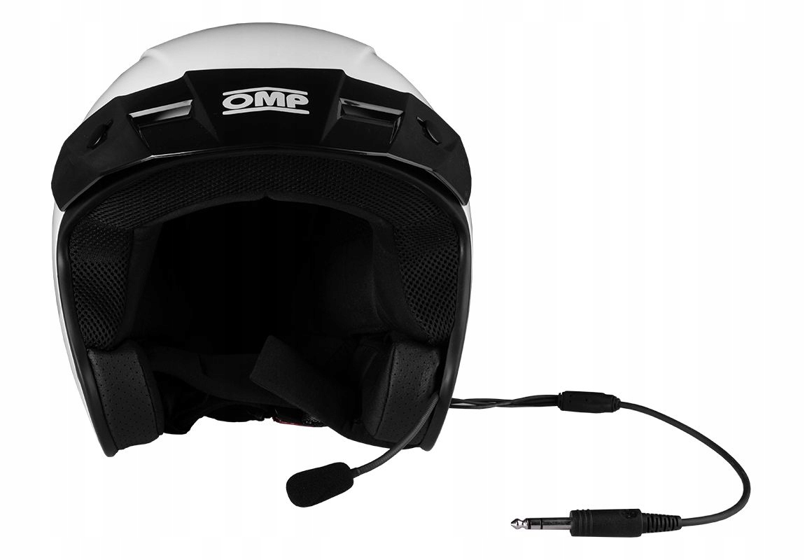 Kask OMP Star-J z interkomem KJS LIMITED biały M Producent OMP