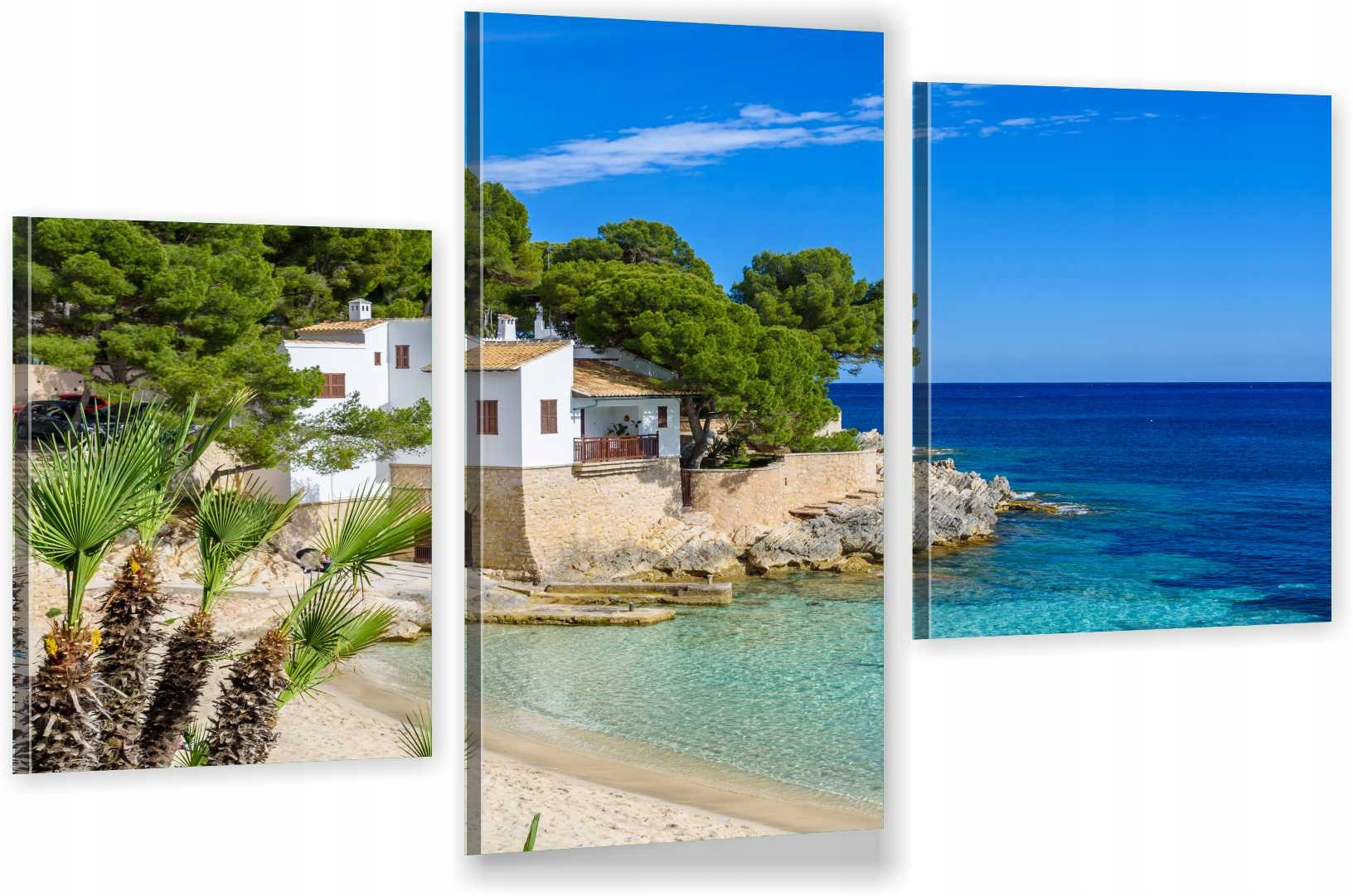 

Tryptyki Obraz Na Ścianę Majorka Plaża 800 Wzorów