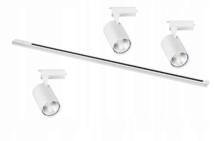 3x Lampa + szynoprzewód do lokalu reflektor LED BZ