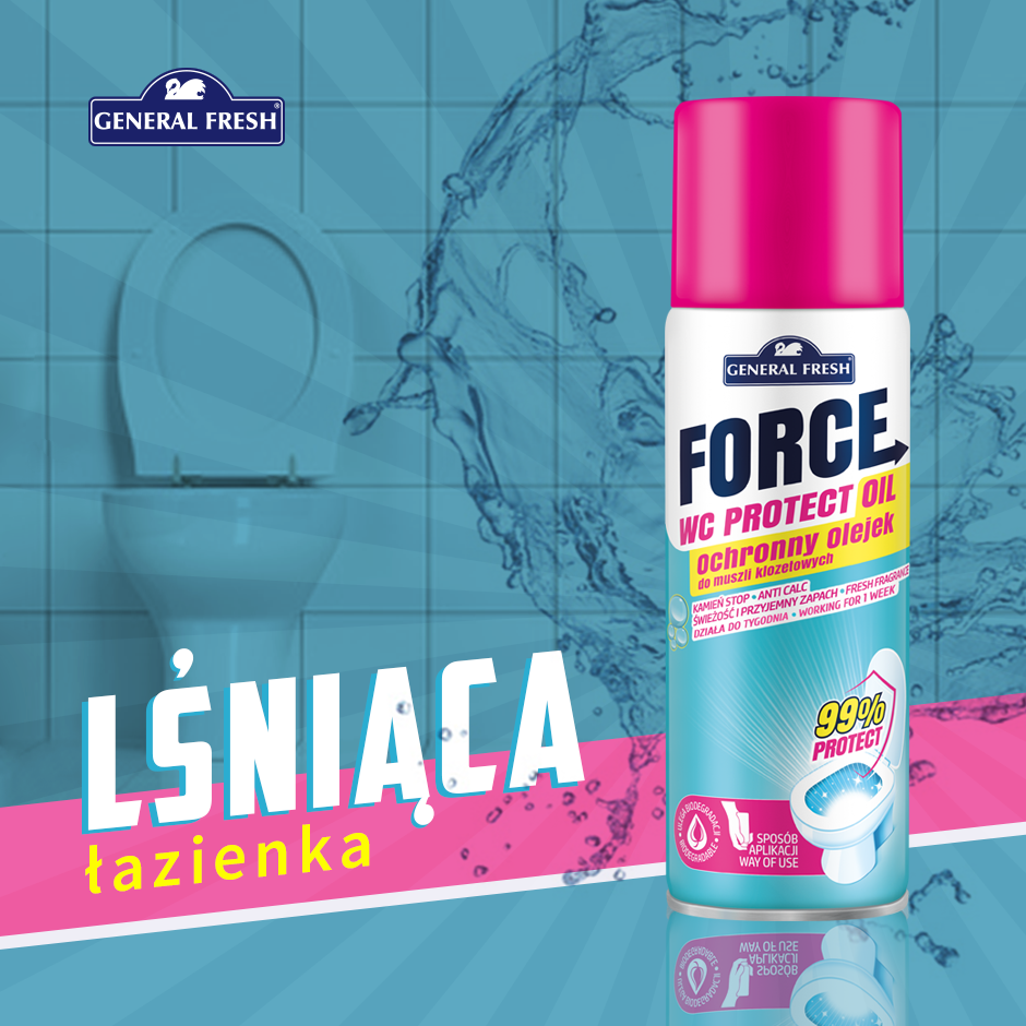 General Fresh Force ochronny olejek do wc 200 ml Kod producenta 5900785836304