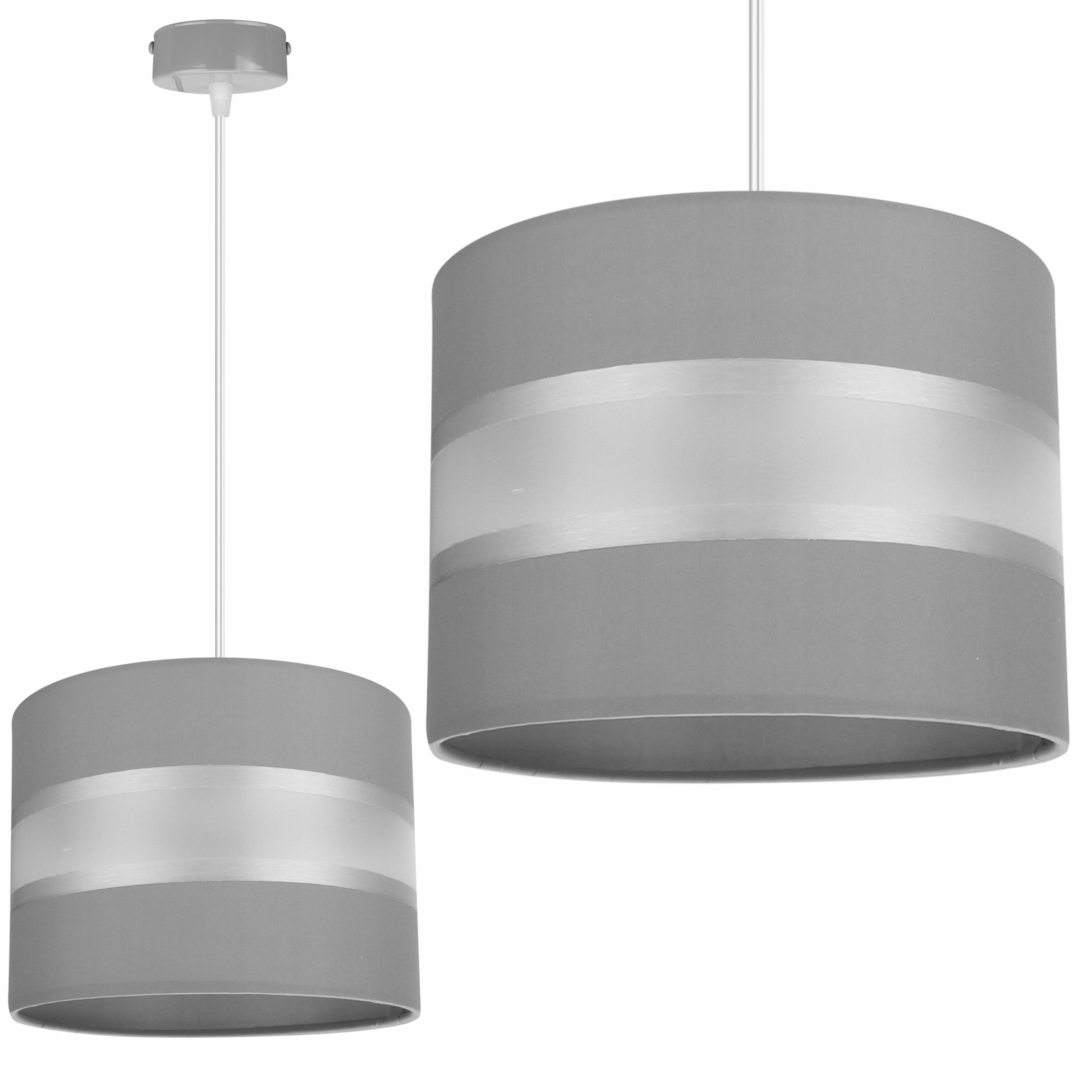 

Lampa Wisząca Sufitowa Żyrandol Abażur Nowoczesna
