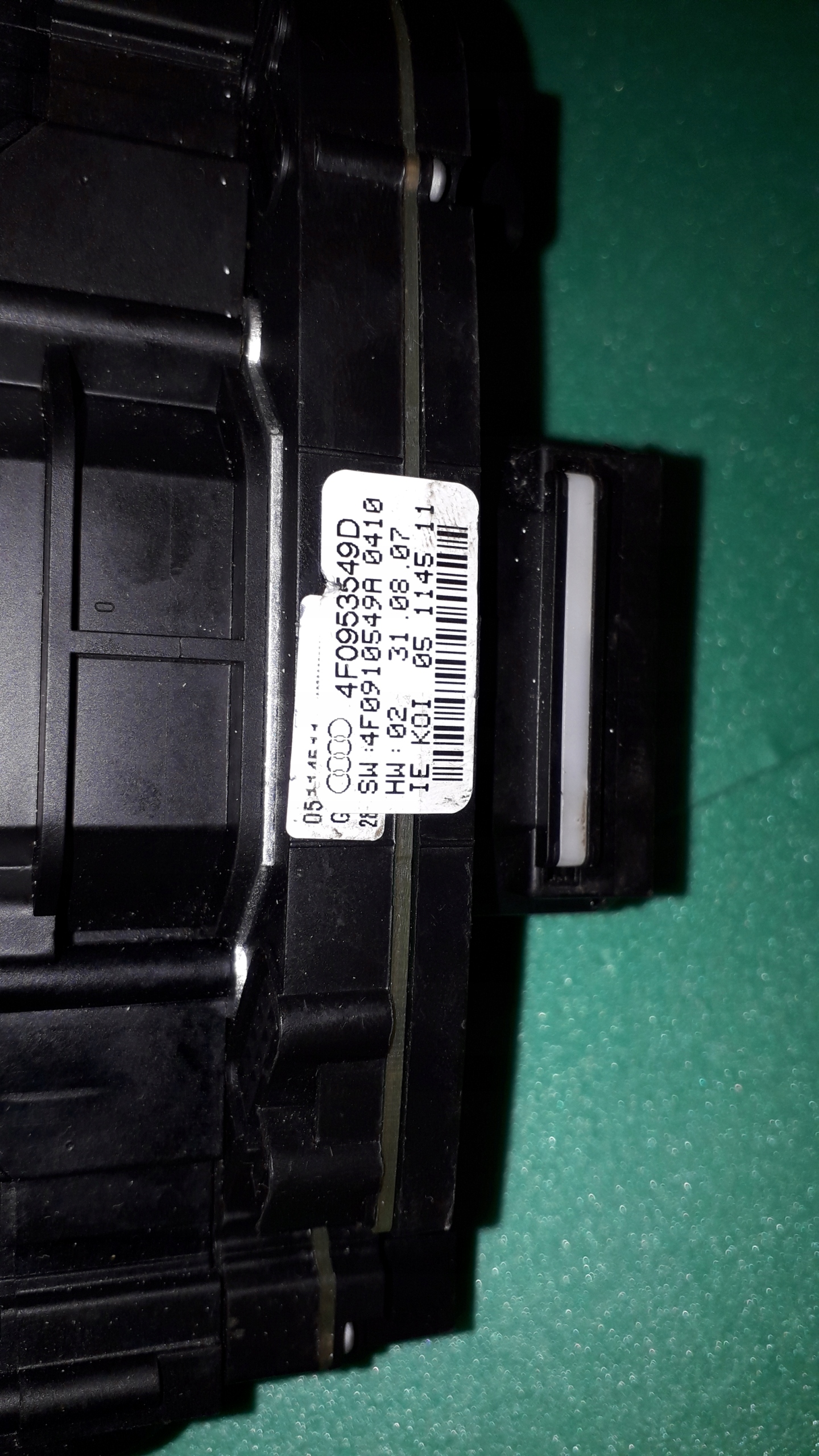 MANETKI PRZEŁĄCZNIKI KOMBAJN A6 C6 4F0953549D Q7 Typ samochodu Samochody osobowe