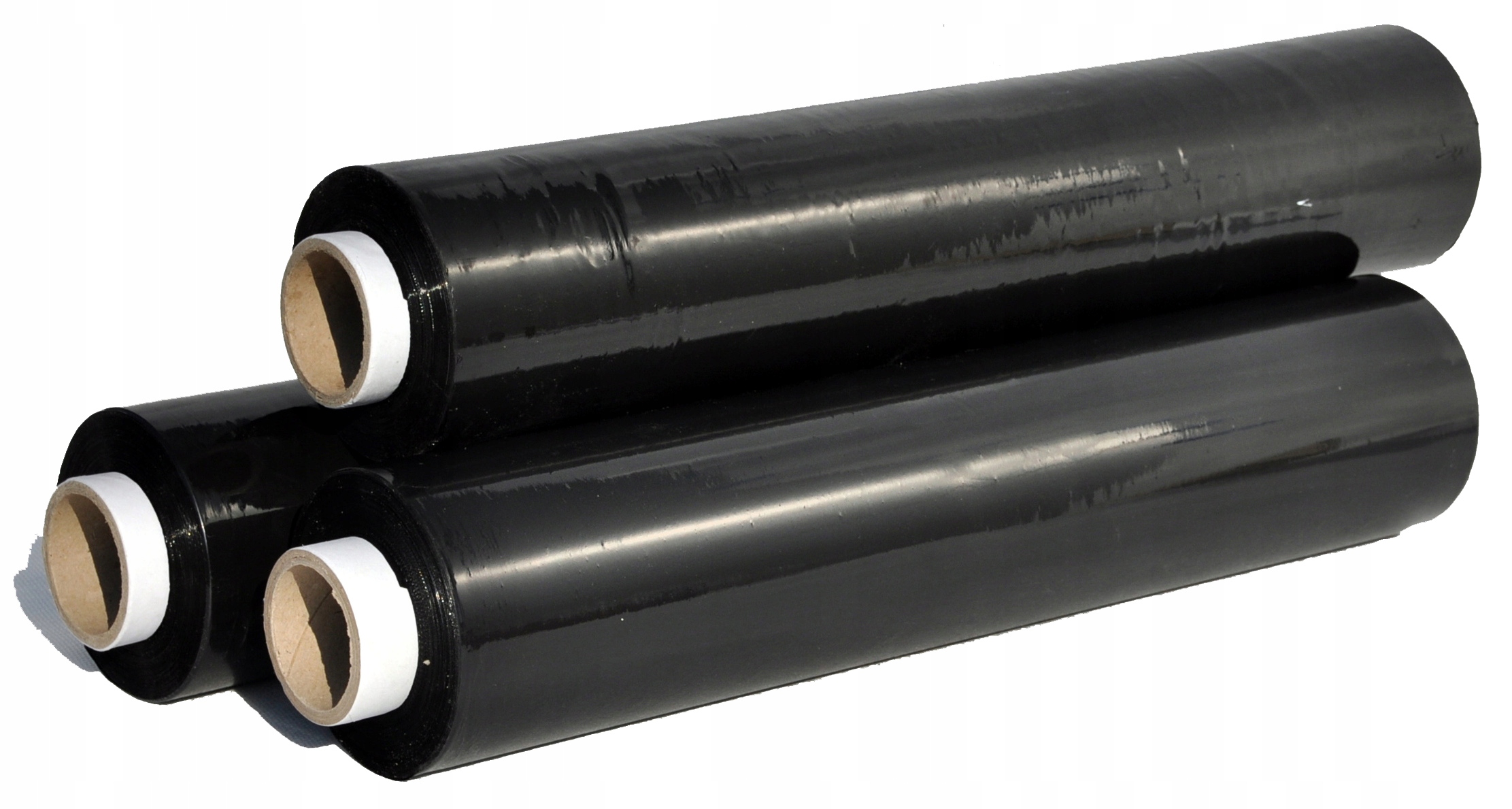 142 metry, Folia Stretch 23mic 1,75 kg czarna EAN (GTIN) 3660338400476