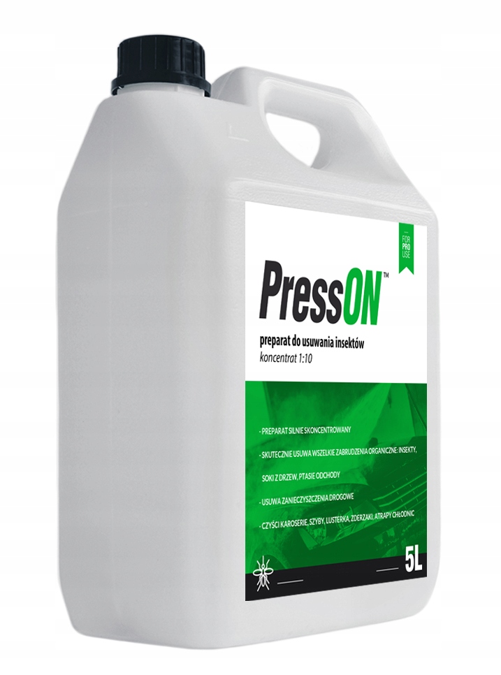 ŚRODEK DO USUWANIA OWADÓW INSEKTÓW KONCENT 1:10 5L