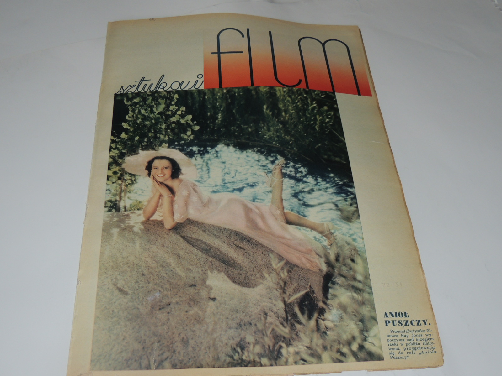 SZTUKA I FILM 22/1934 L Różycki, W Skuza, Raimu,