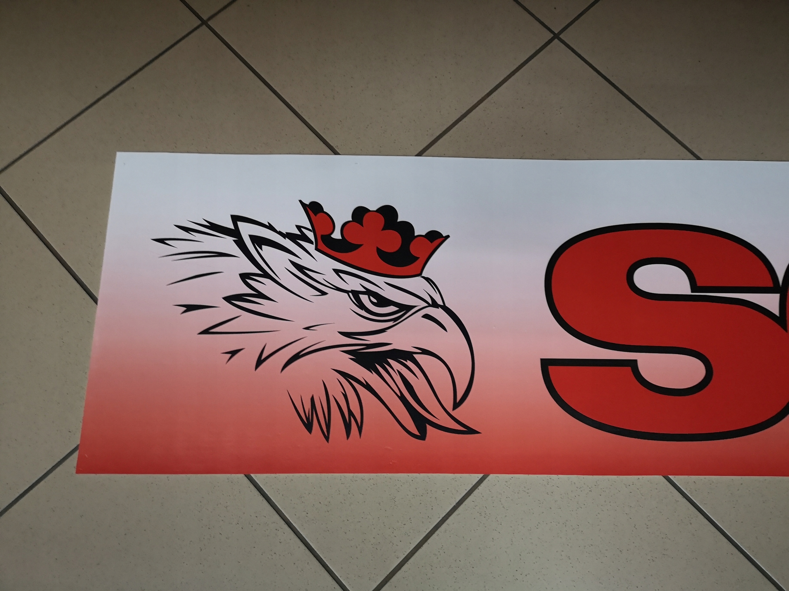 Chlapacz fartuch naczepy przyczepy SCANIA bialy Installation side Rear