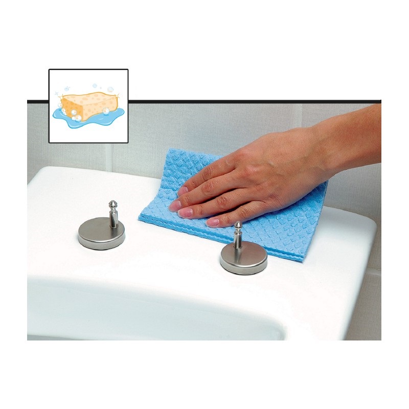 DESKA SEDESOWA WOLNOOPADAJĄCA Z DUROPLASTU 42x36CM SANIT-PLAST Marka Sanit-Plast