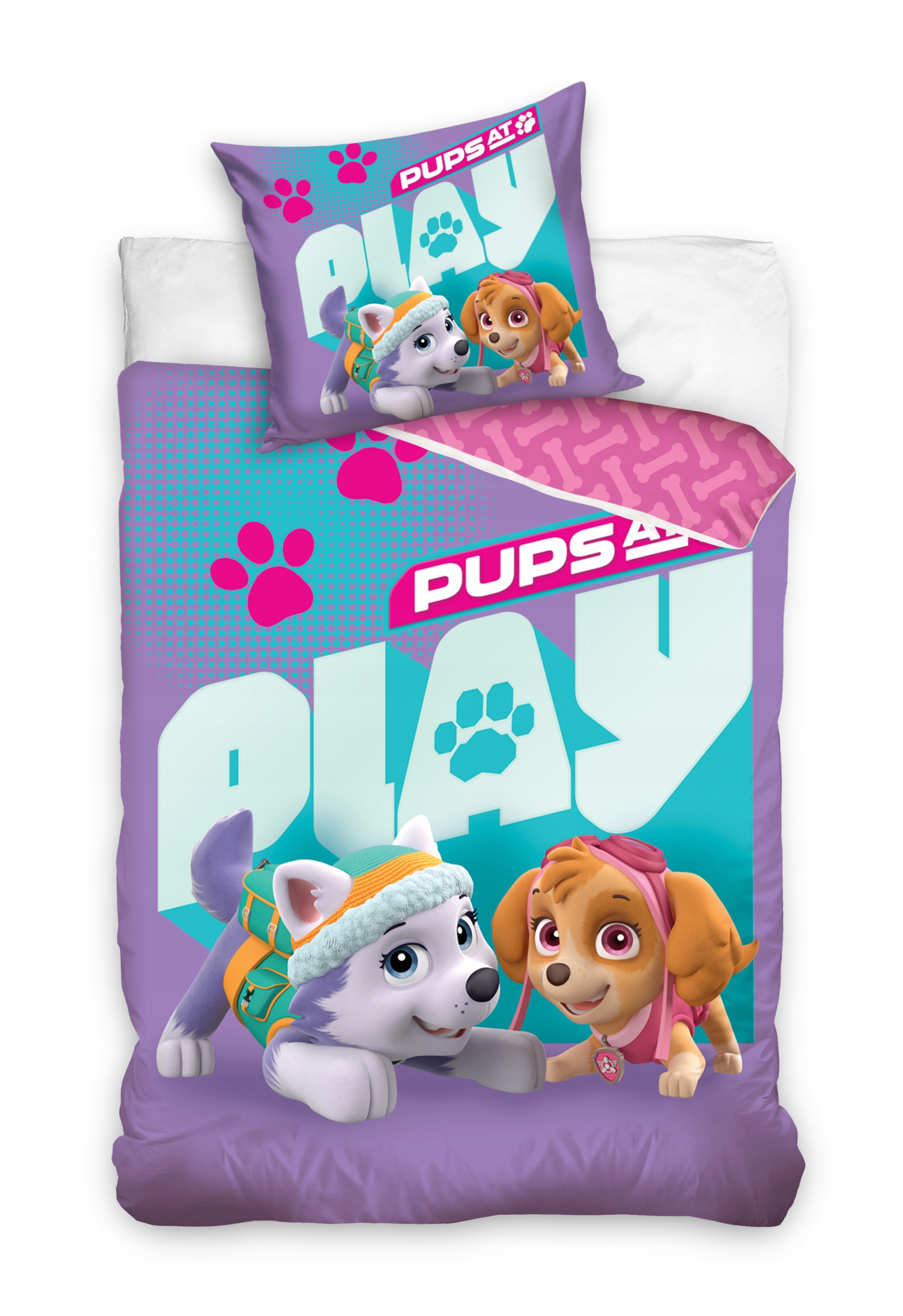 

Psi Patrol Paw Pościel Pups Play Skye Bawełna 160