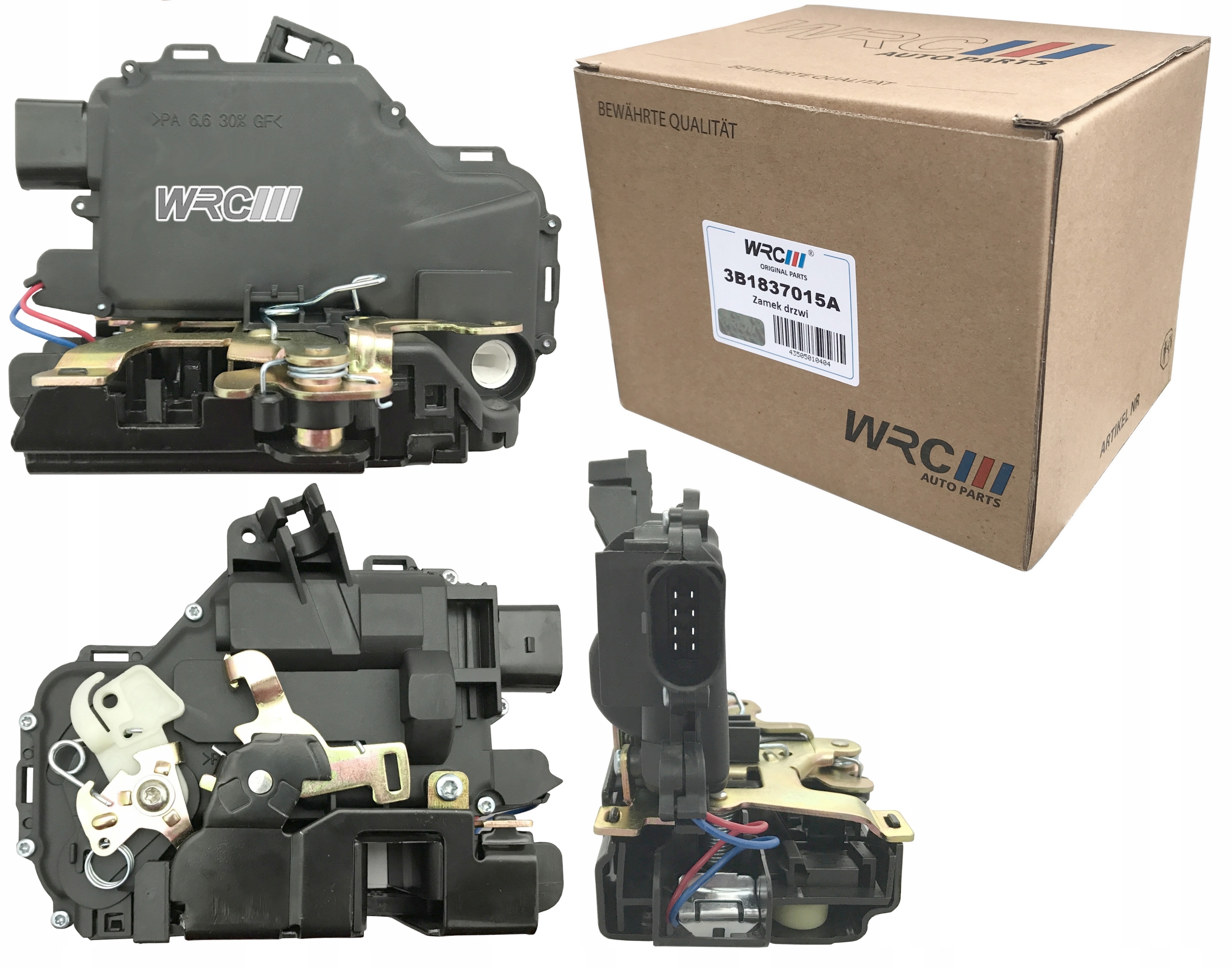 VW BORA GOLF IV PASSAT B5 ZAMEK DRZWI PRZÓD LEWY