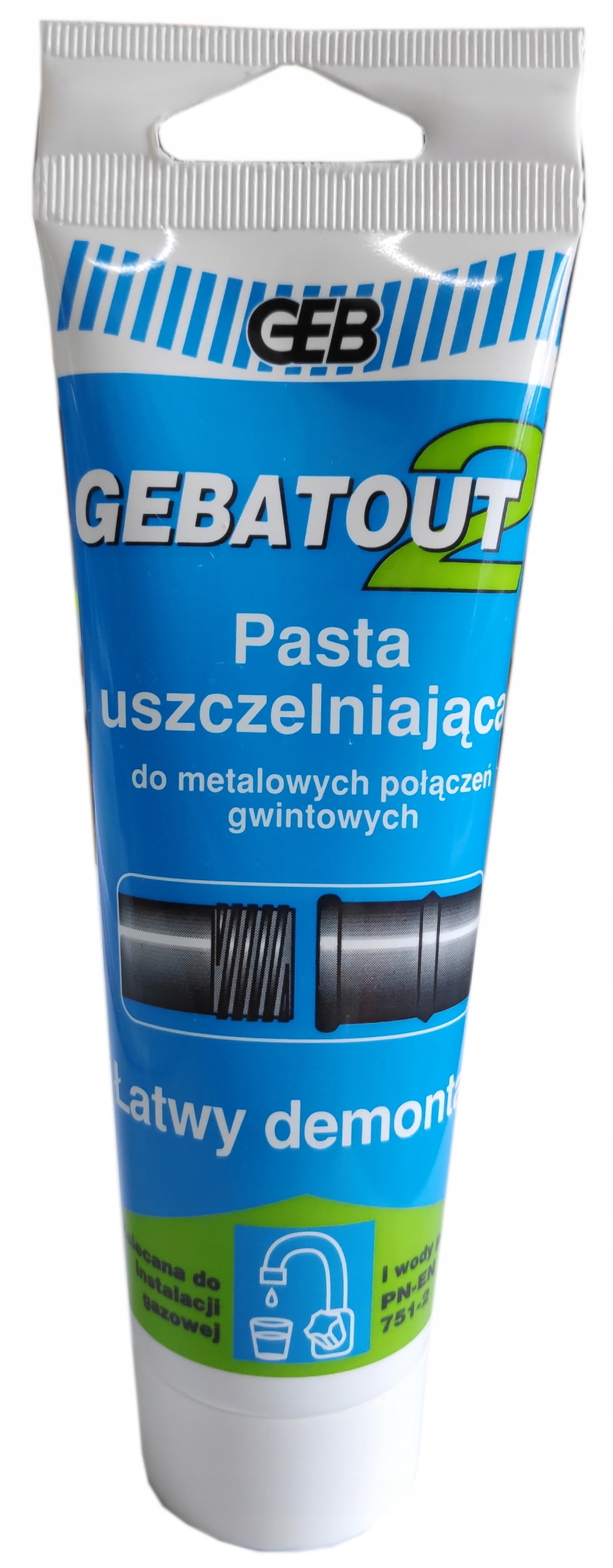 

Pasta Uszczelniająca Do Polącz, Metalo, Gwint. Geb