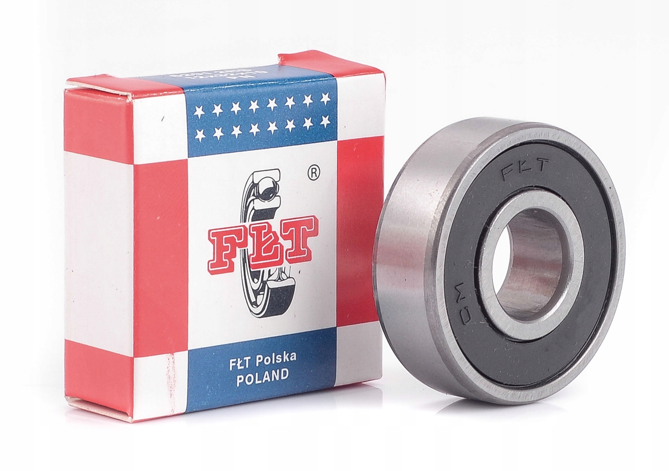 ŁOŻYSKO 6302 2RS 15x42x13 63022RS 6302 FŁT POLAND Średnica wewnętrzna 15 mm