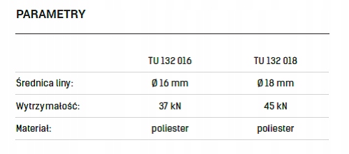LINA TOWAROWA TU 132 Ø 18 Marka Protekt