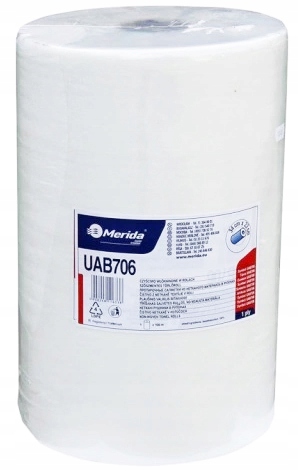 CZYSCIWO BAWELNIANE MERIDA BIALE 100 METROW UAB706