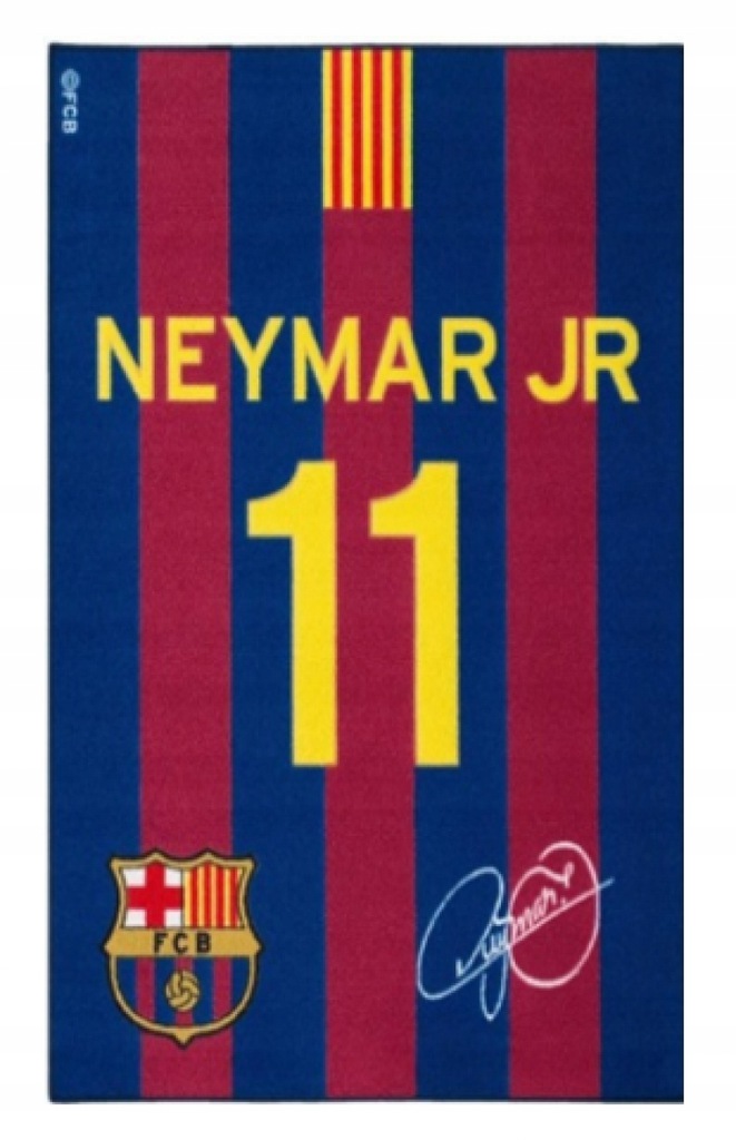 

Dywanik Dywan Fc Barcelona Neymar Jr 95x133cm