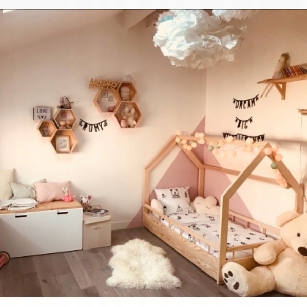 КРОВАТЬ ДОМИК, КРОВАТКА 90x180 СОСНА HOUSEBED WOODEN