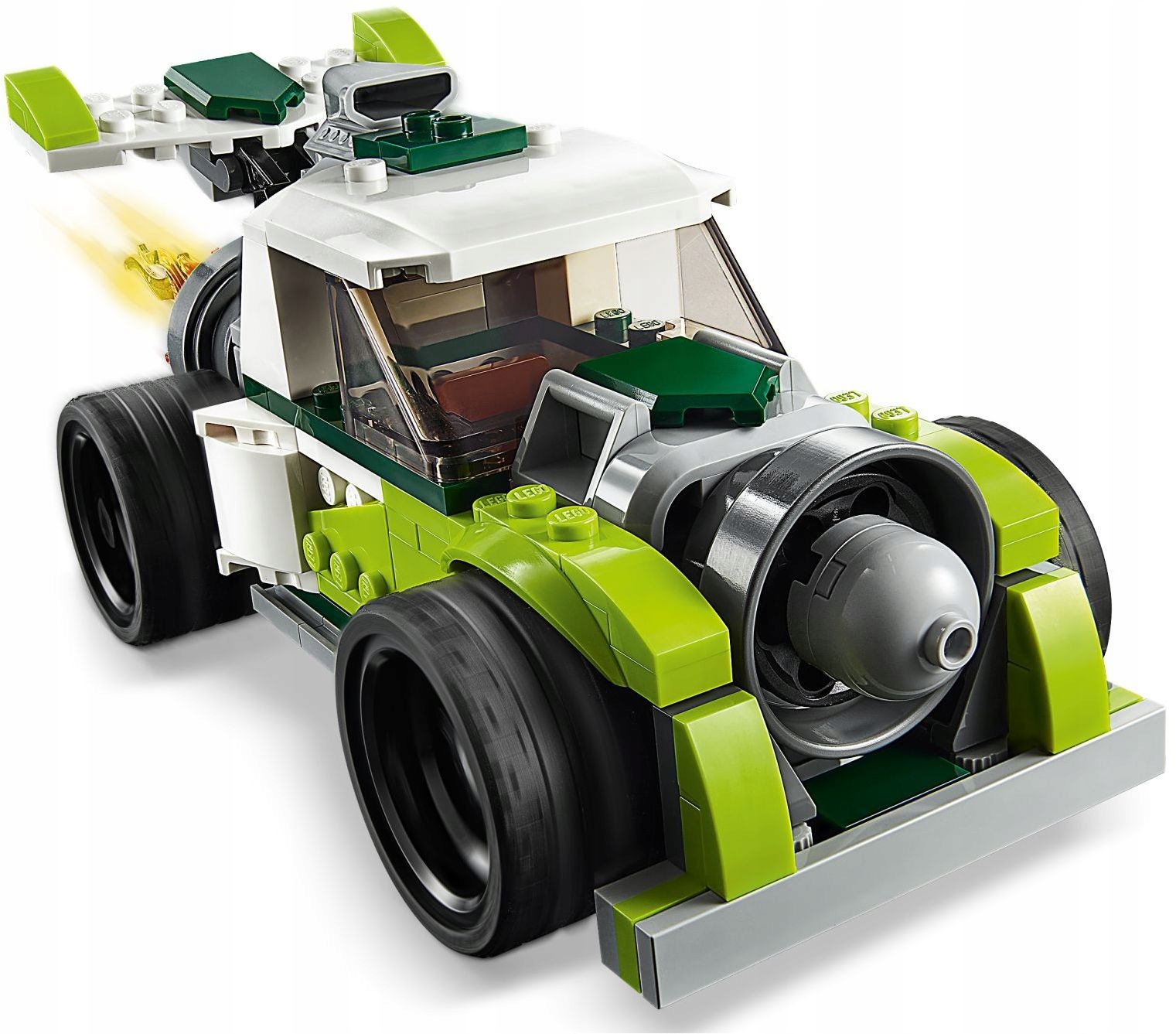 LEGO CREATOR 3W1 31103 RAKETOWY SAMOCHÓD QUAD KŁAD Płeć chłopcy