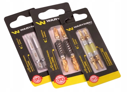 Końcówki wkrętakowe UDAROWE T15 50mm 2x WARYŃSKI EAN (GTIN) 5902287180817