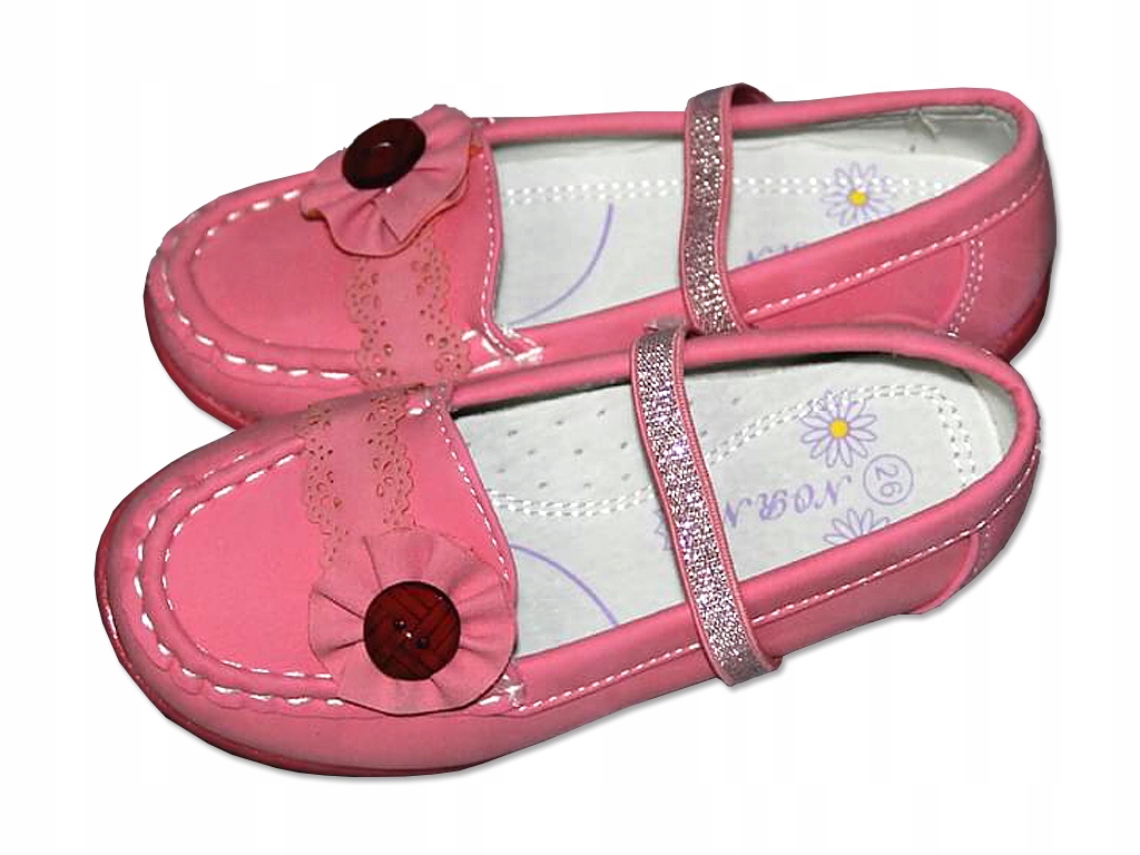 

dwa_buty Balerinki 29/18,4cm Mokasyny wk.SKÓRA 428