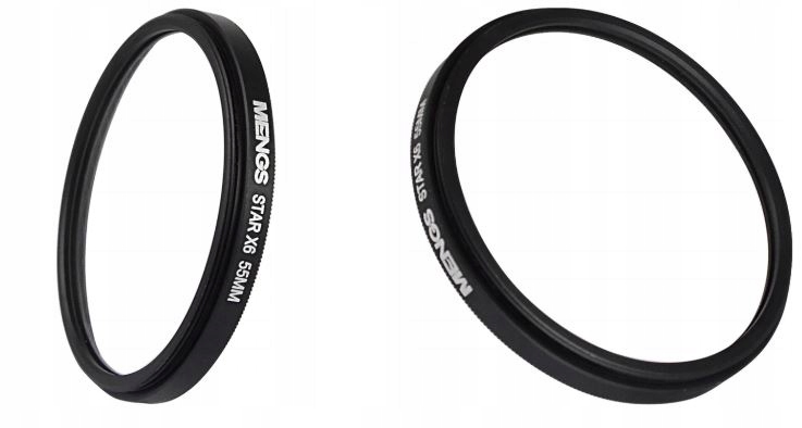 Filtr Dla Canon Nikon Sony 55mm Star X6 Model DASKOO