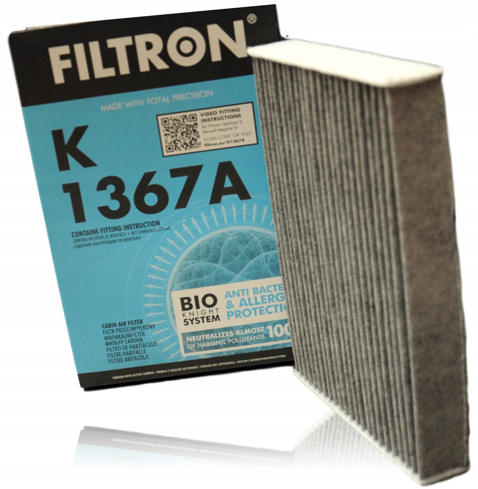 Innenraumfilter FILTRON K1138A