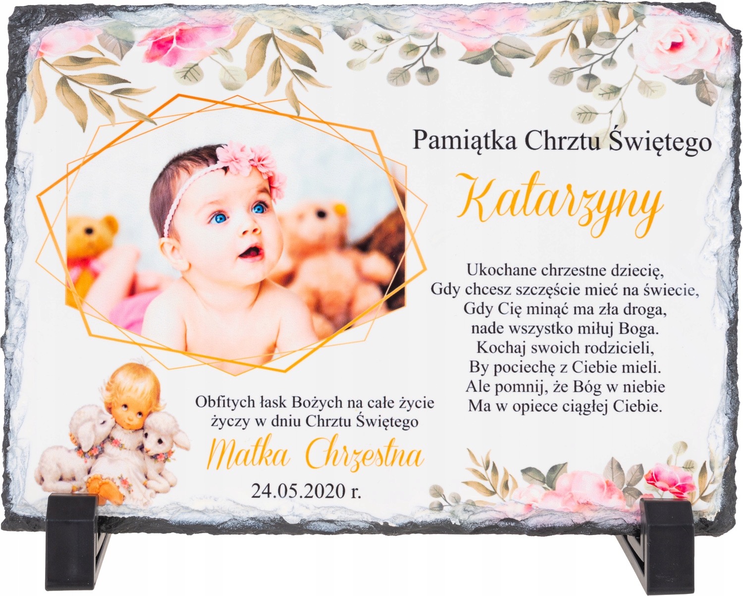 Pamiątka Chrztu Świętego FOTO GRANIT