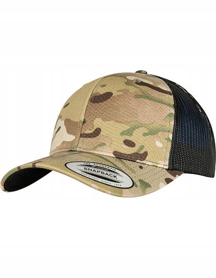 

Czapka Z Daszkiem Flexfit Trucker Moro