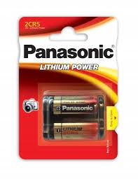 

1 x bateria litowa Panasonic Lithium 2CR5 6V 1400