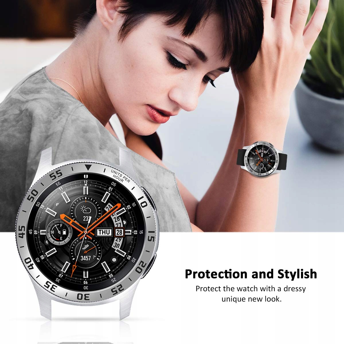 Ring Bezel Samsung Gear S3 SILVER Marka Inna