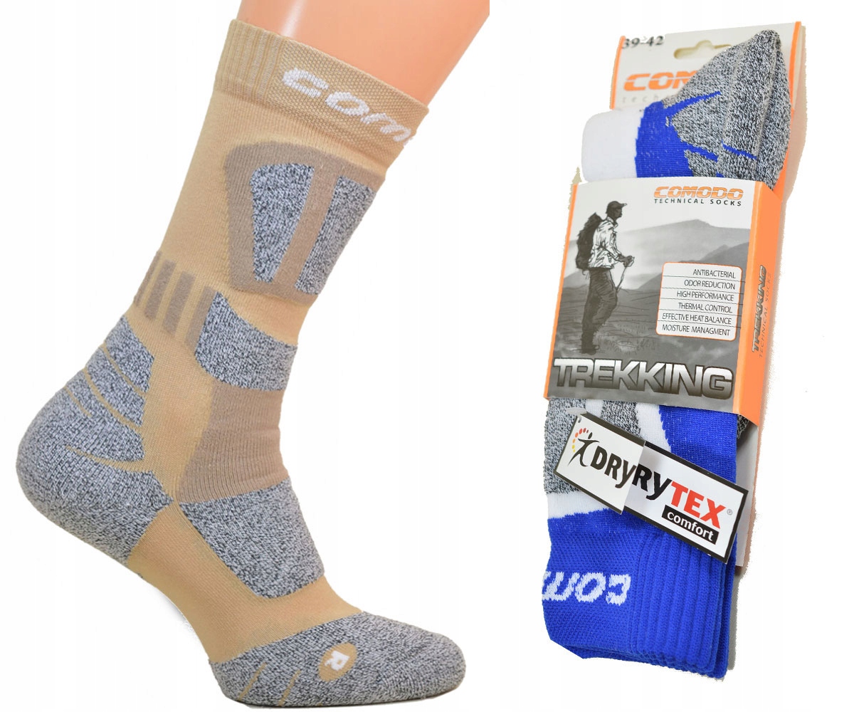 

Trekkingowe Skarpety Techniczne Dry-tex nieb39-42