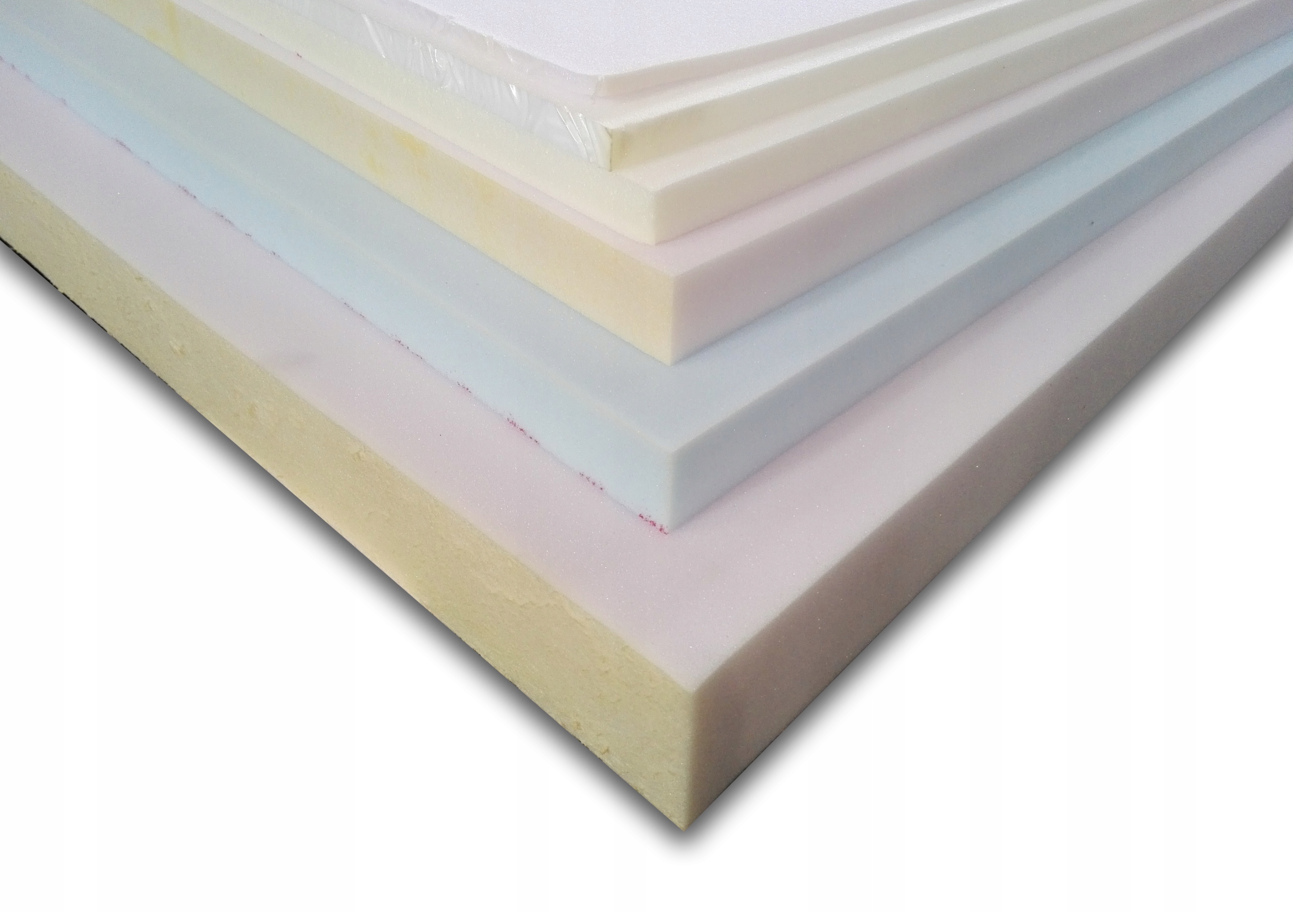 PIANKA TAPICERSKA MEBLOWA GĄBKA MIĘKKA ARKUSZ T18 100X60X2CM SUPER JAKOŚĆ Kolor biały