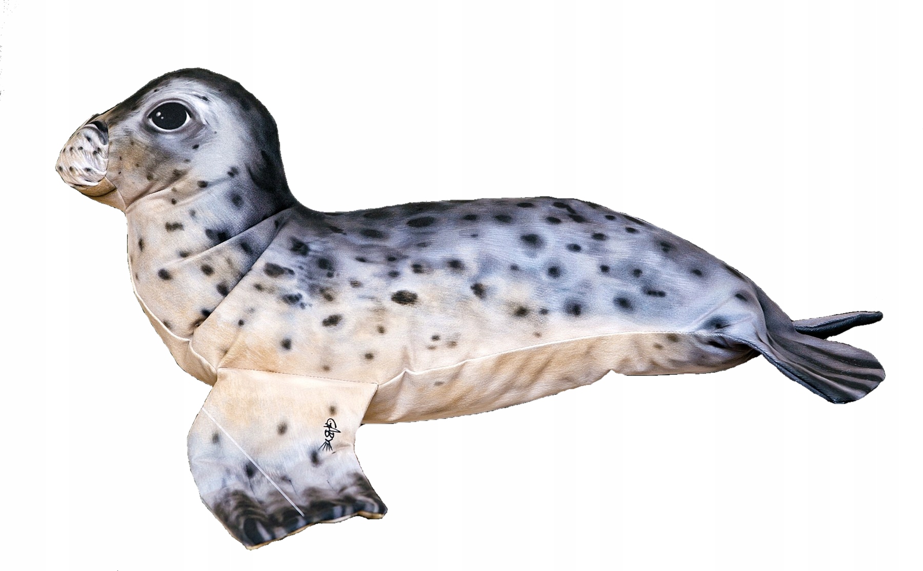 PODUSZKA RYBA FOKA FOCZKA SZARA MASKOTKA ZABAWKA