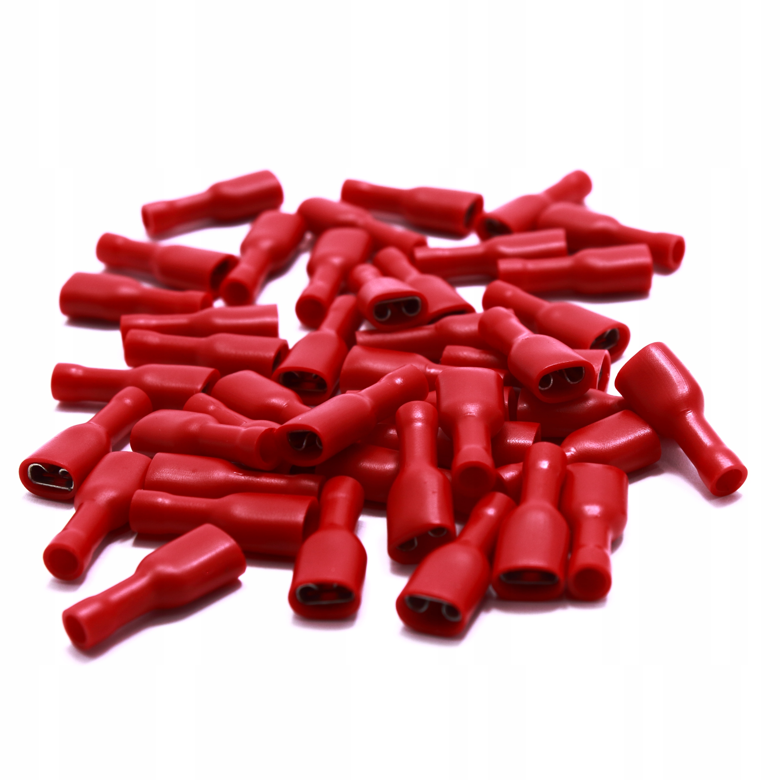 KONEKTOR IZOLOWANY PEŁNY ŻEŃSKI RED 6,4mm 100 SZT Producent PCKLIPER